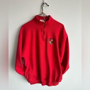 Vintage collared zipper sweatshirt with pockets!!!!!!
Whistler BC- medium